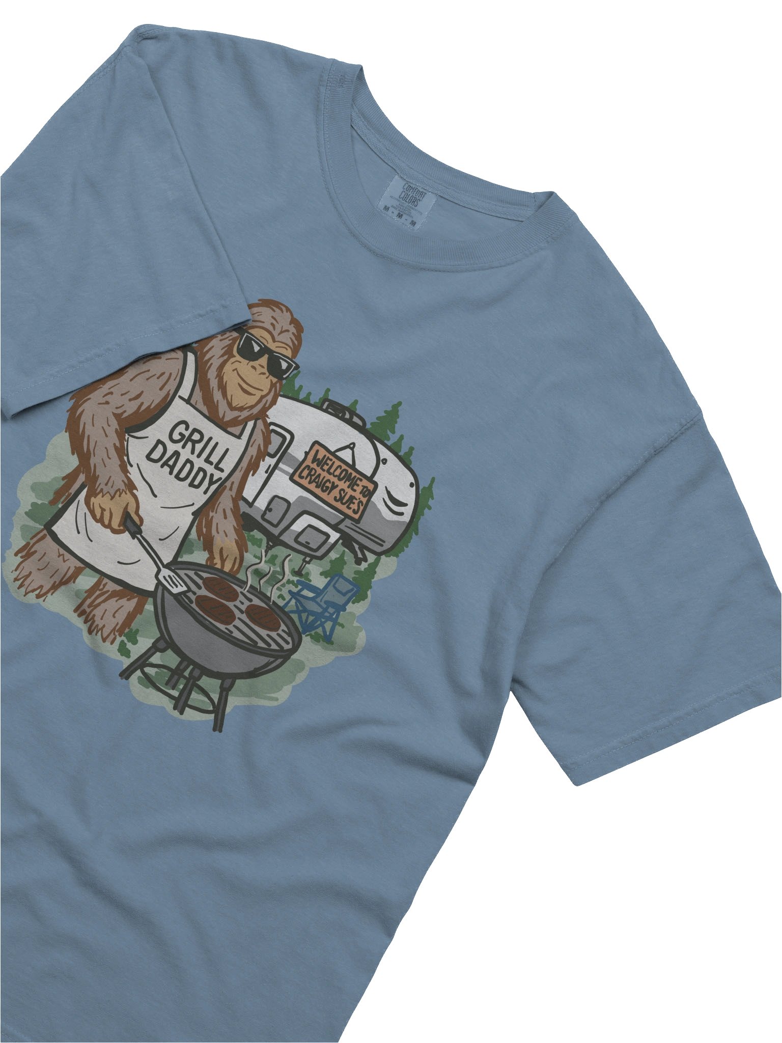 Bigfoot Camping T-Shirt product image (4)