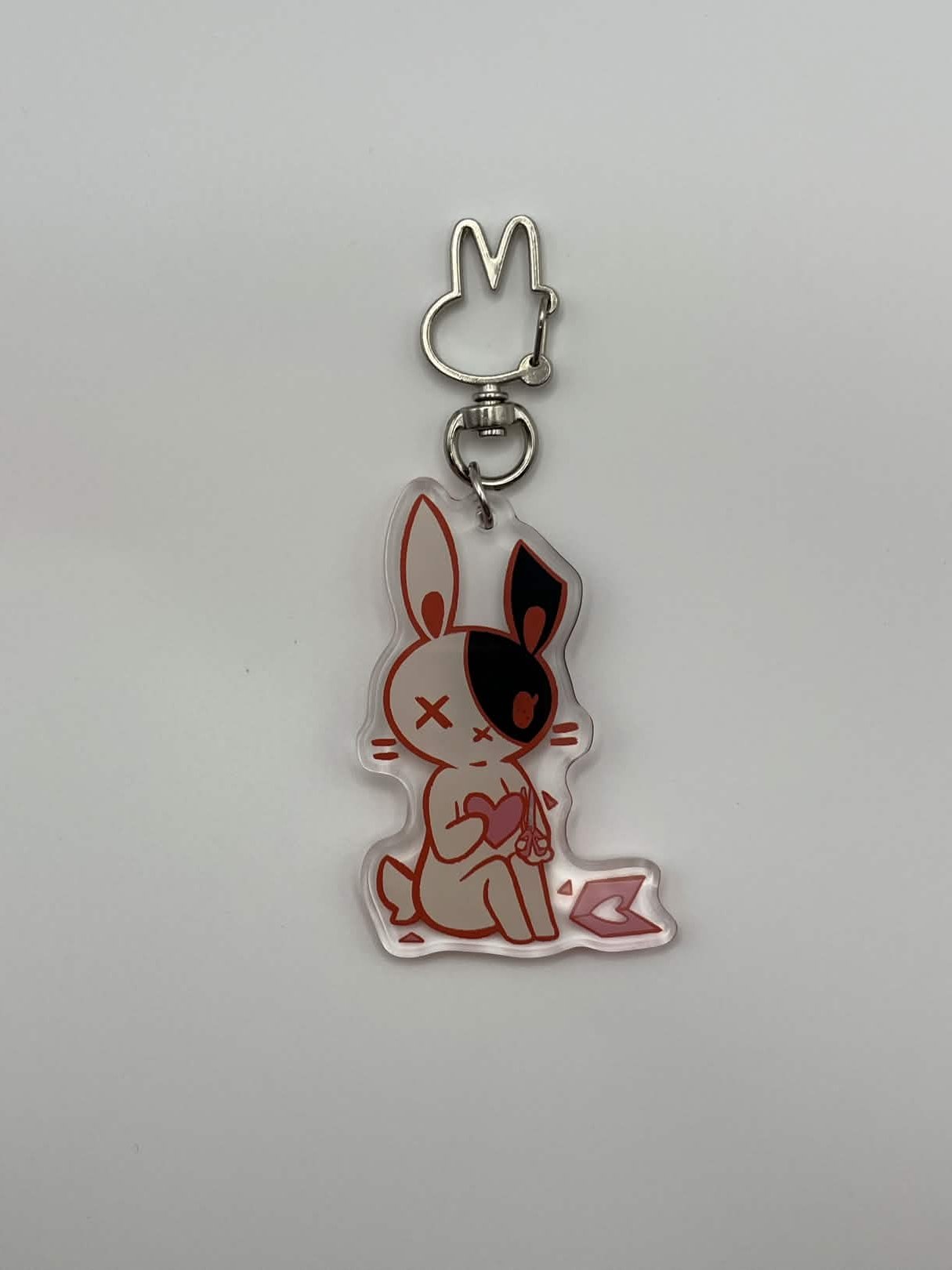 CUT Paper Heart Acrylic Charm product image (1)