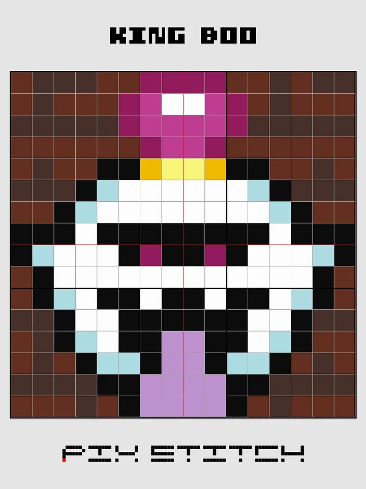 King Boo Pixel Art product image (2)
