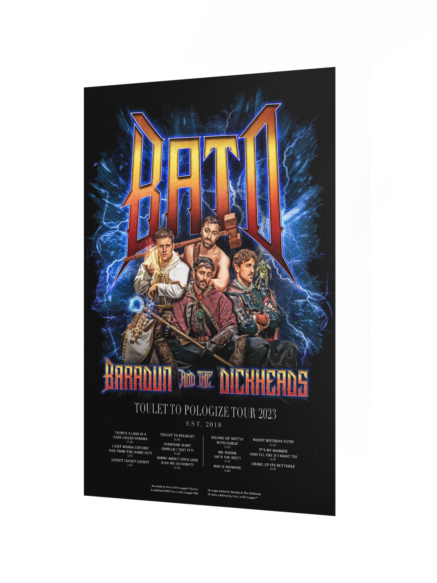 BATD Band Poster (20 x 30 inch) product image (2)