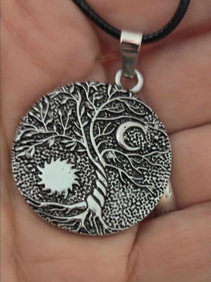 HIRAETH Necklace - Tree of Life Sun and Moon product image (2)