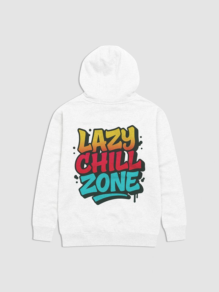 Lazy Chill Zone Graffiti Hoodie product image (1)