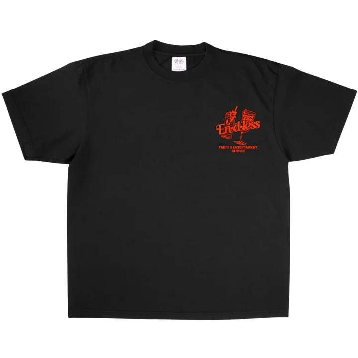 Endless Hotline "Black" Heavyweight Tee product image (2)