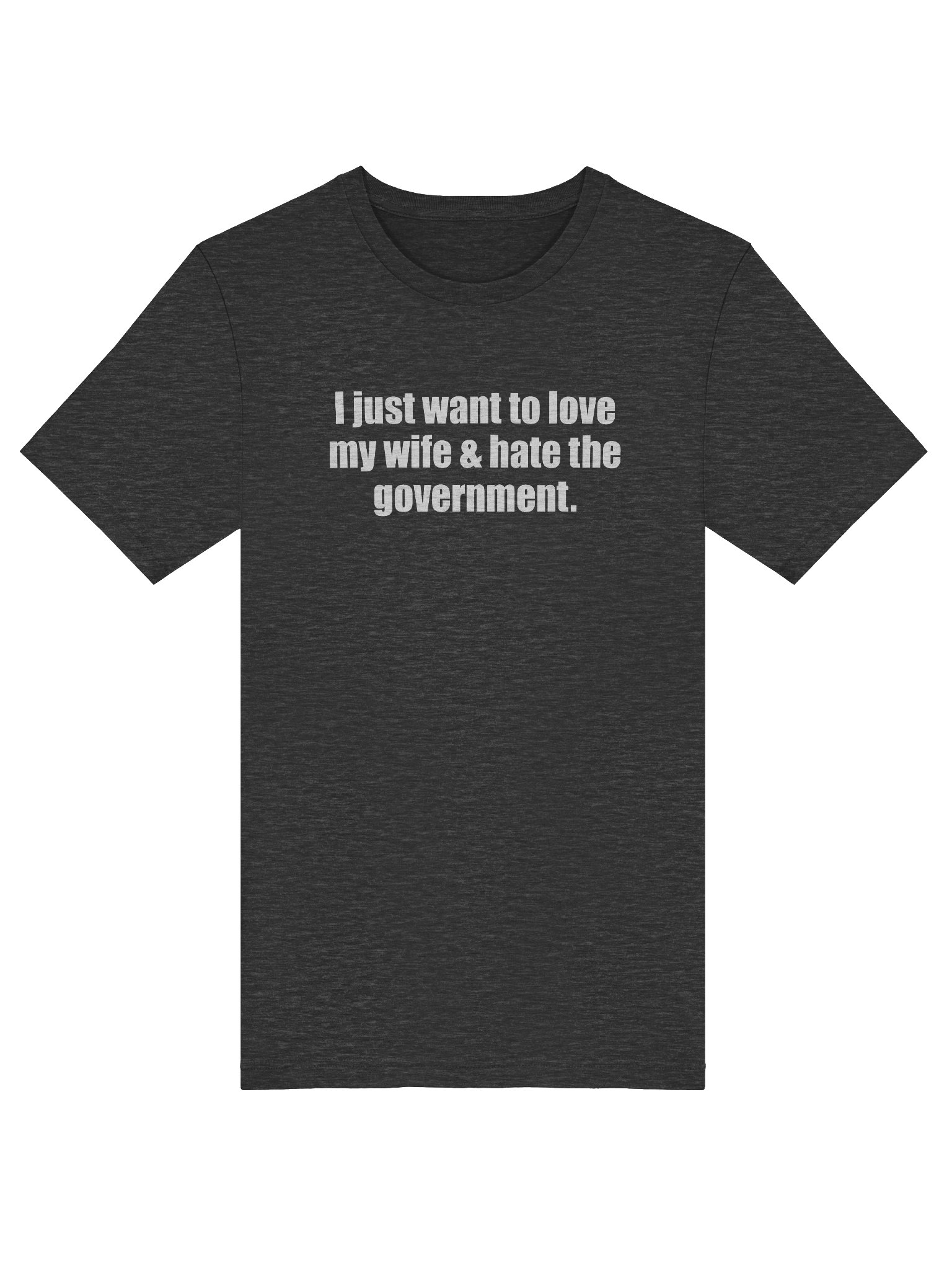 Hate the Government T-shirt (wife version) product image (5)