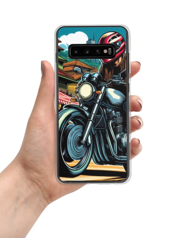 Urban Rider Samsung® Case | Kampala city Uganda AIwork product image (7)