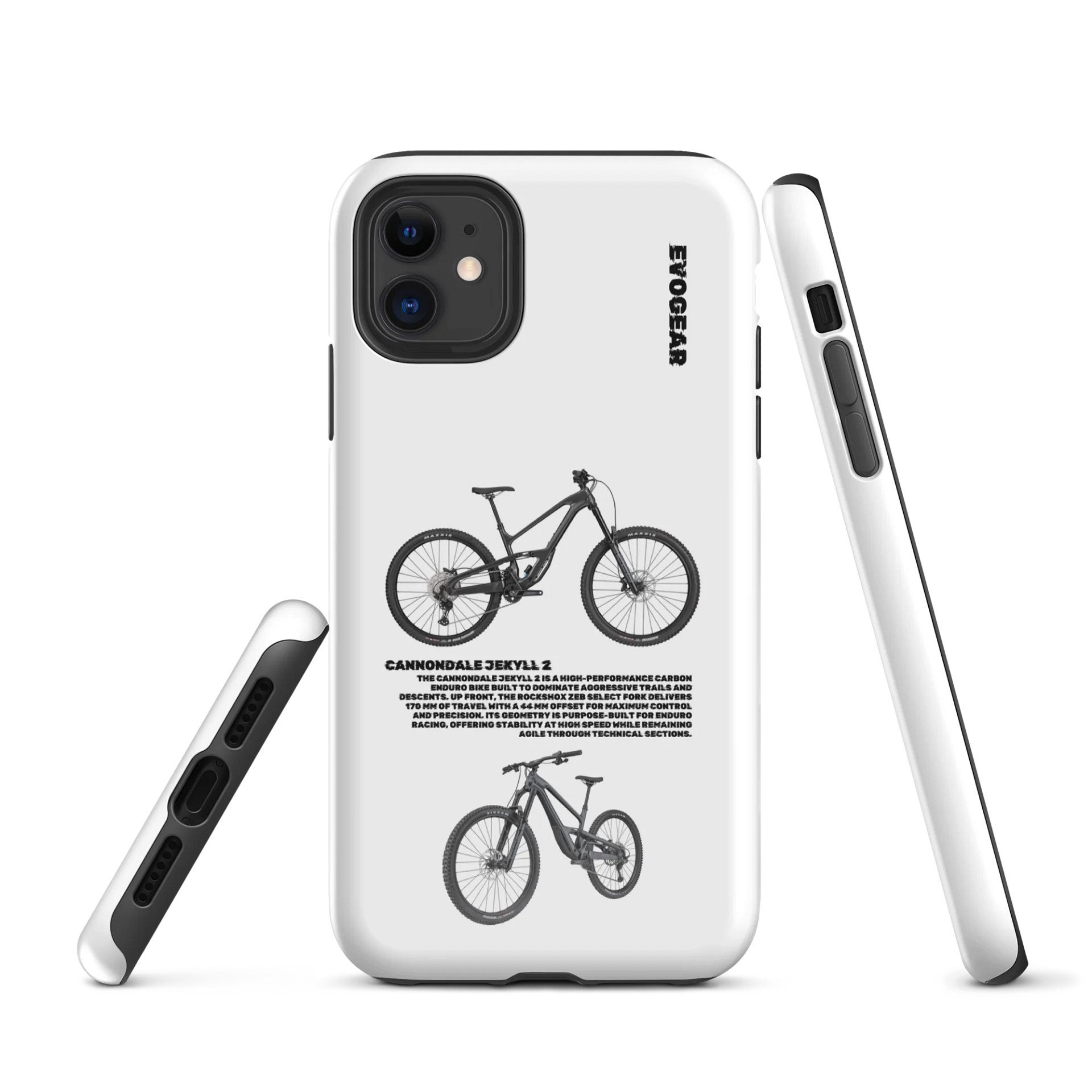 White Cannondale jekyll 2 iPhone Case product image (1)