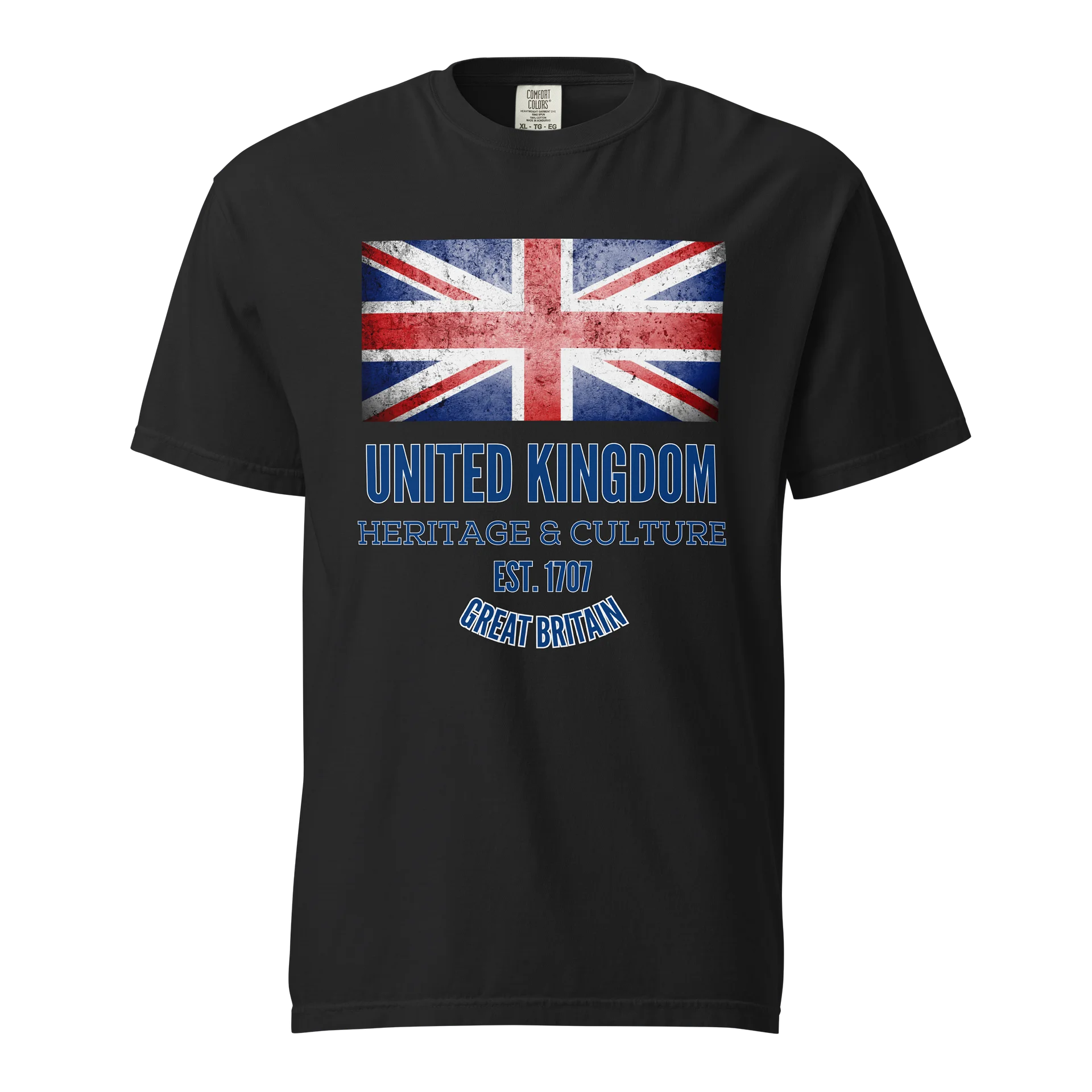 United Kingdom Heritage & Culture Vintage Union Jack T-Shirt product image (1)