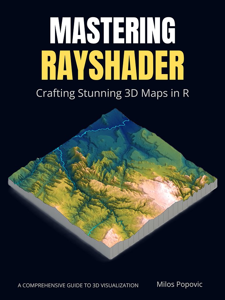 Mastering Rayshader: Crafting Stunning 3D Maps in R product image (1)