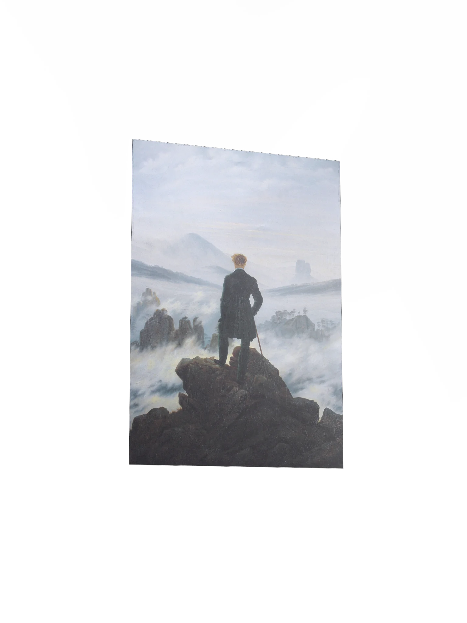 Wanderer above the Sea of Fog-Matte Print product image (3)