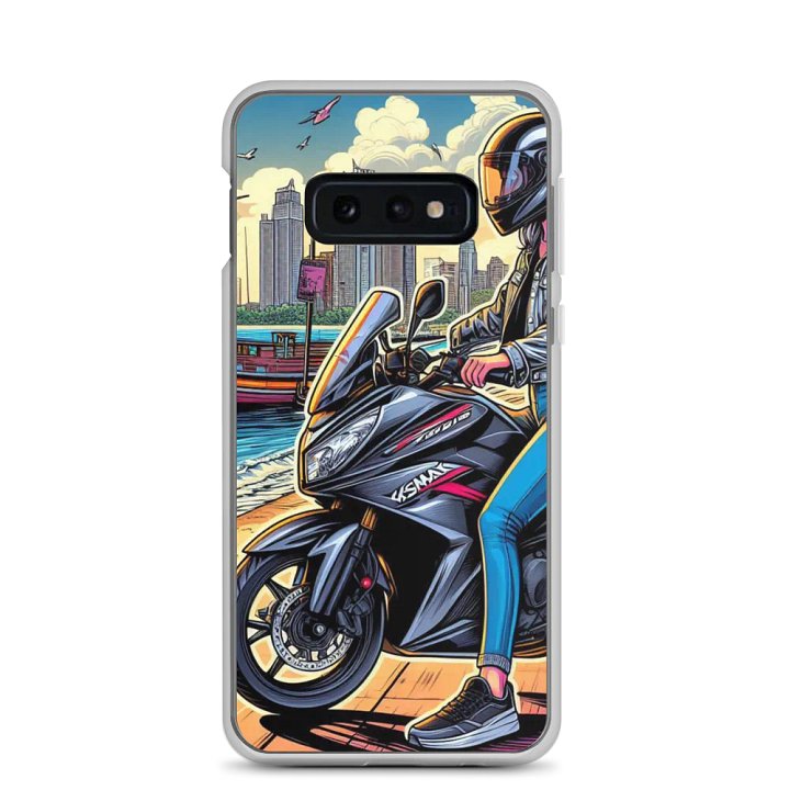 City Rider Samsung® Case | biker women from makassar Indonesia product image (3)