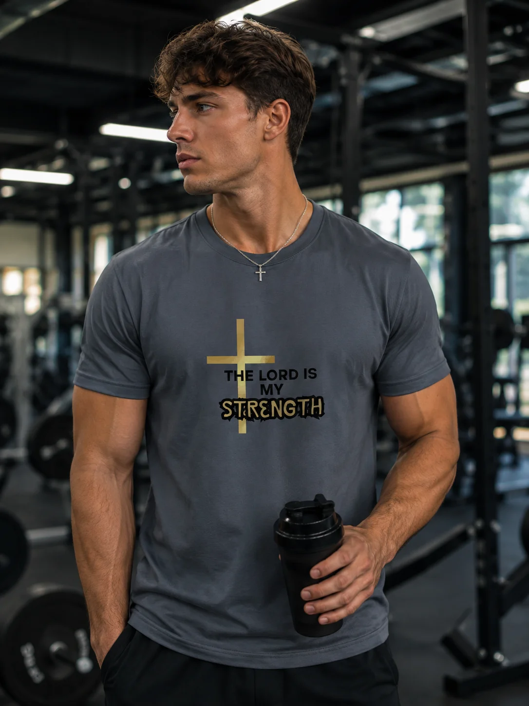 The Lord Is My Strength T-shirt product image (3)