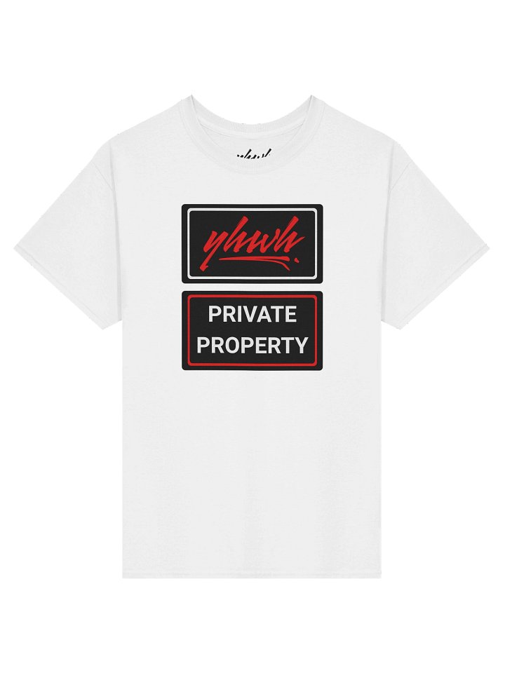 YHWH Heavyweight Tee - “Property of Jesus Christ” product image (4)