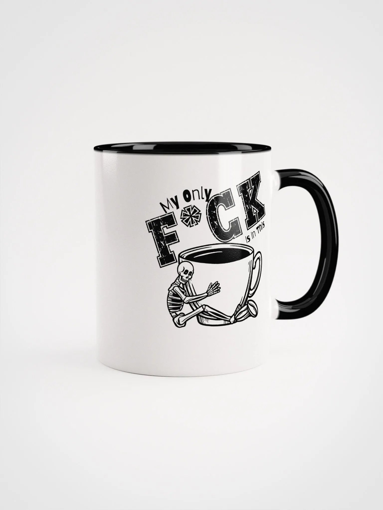 Only F*ck Ceramic Accent Mug product image (1)