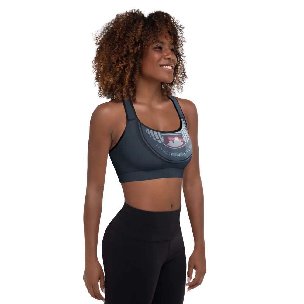 BIGFLEX DOGG ATHLETICS's All-Over Print Padded Sports Bra product image (4)