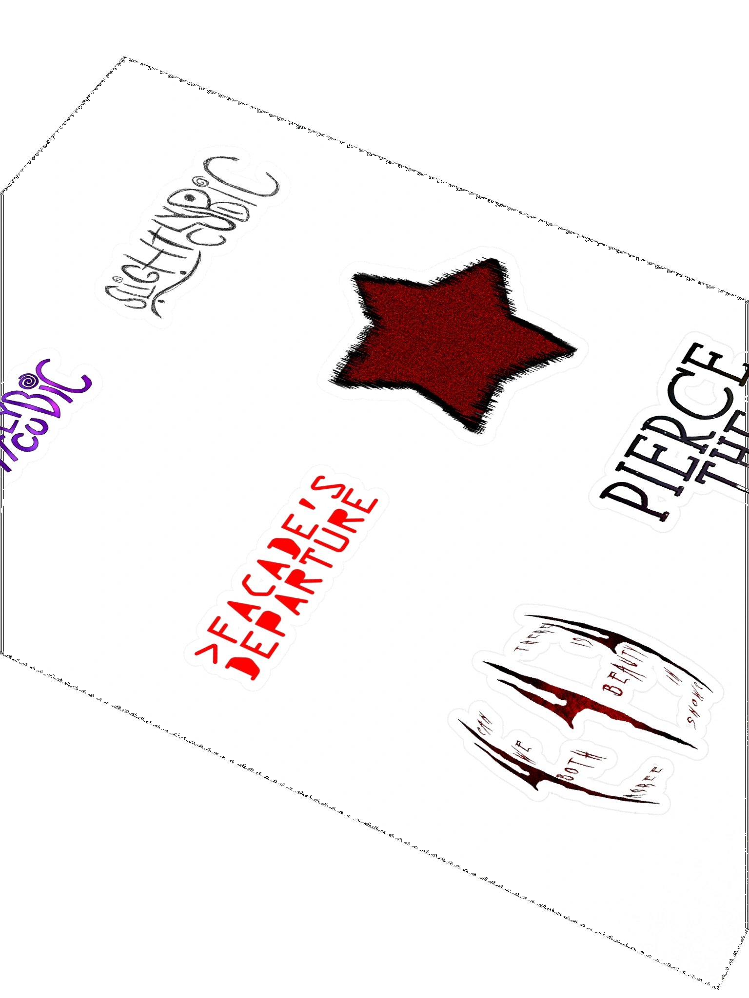 SlightlyCubic Sticker Sheet product image (2)