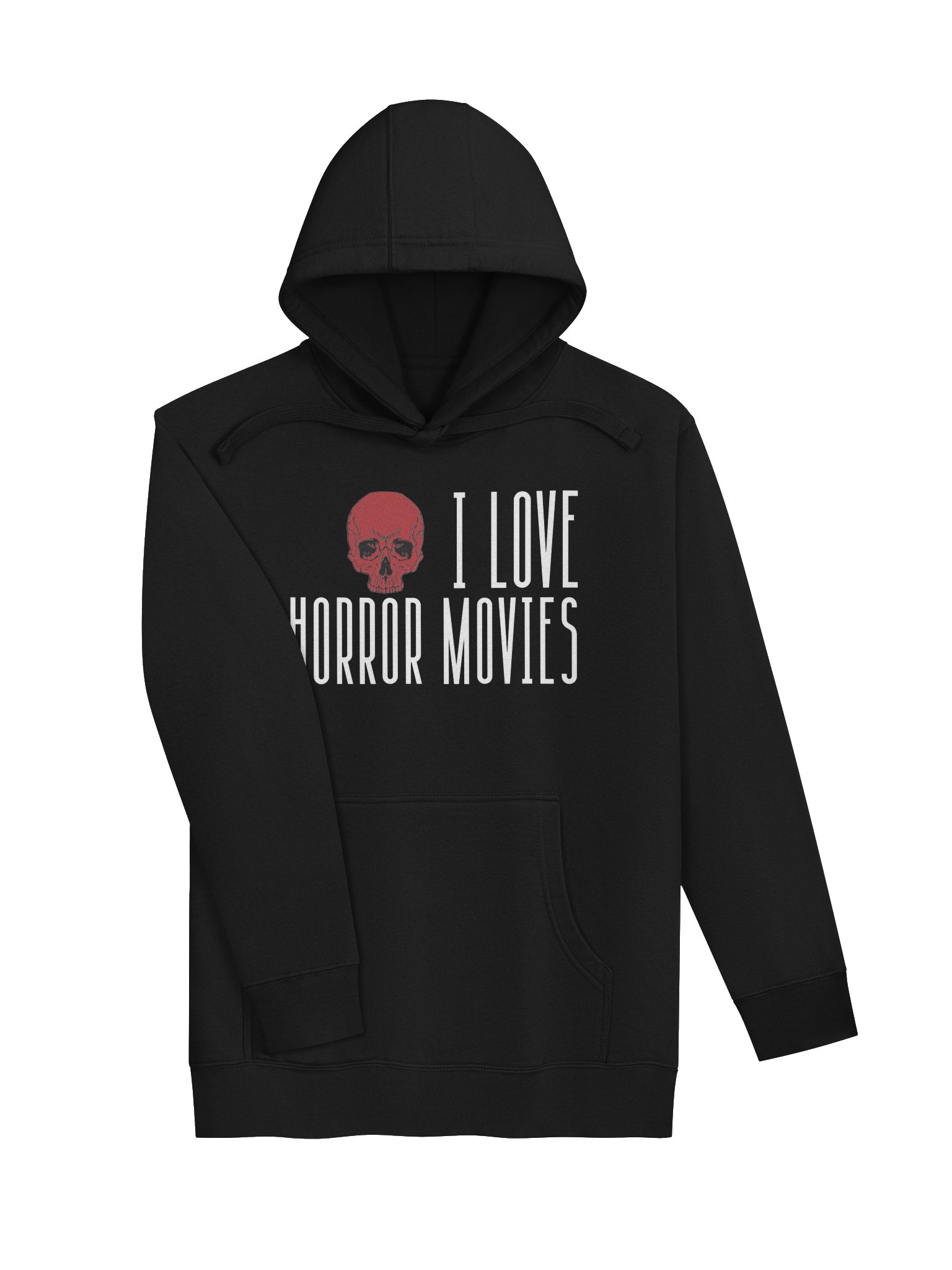 I Love Horror Movies - Skull Hoodie product image (3)
