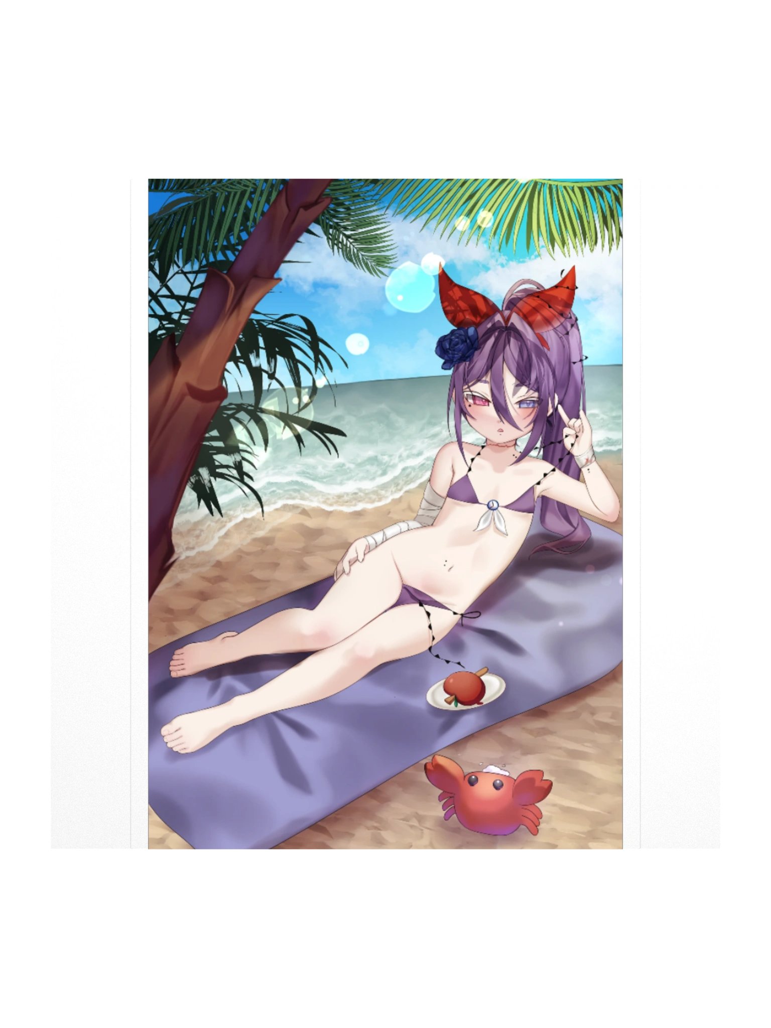 Beach Scene Sticker product image (1)