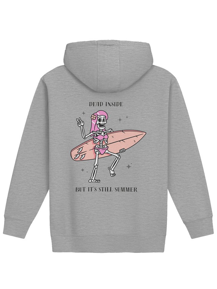 Dead Inside But It's Still Summer — Skeleton Surf Hoodie product image (1)