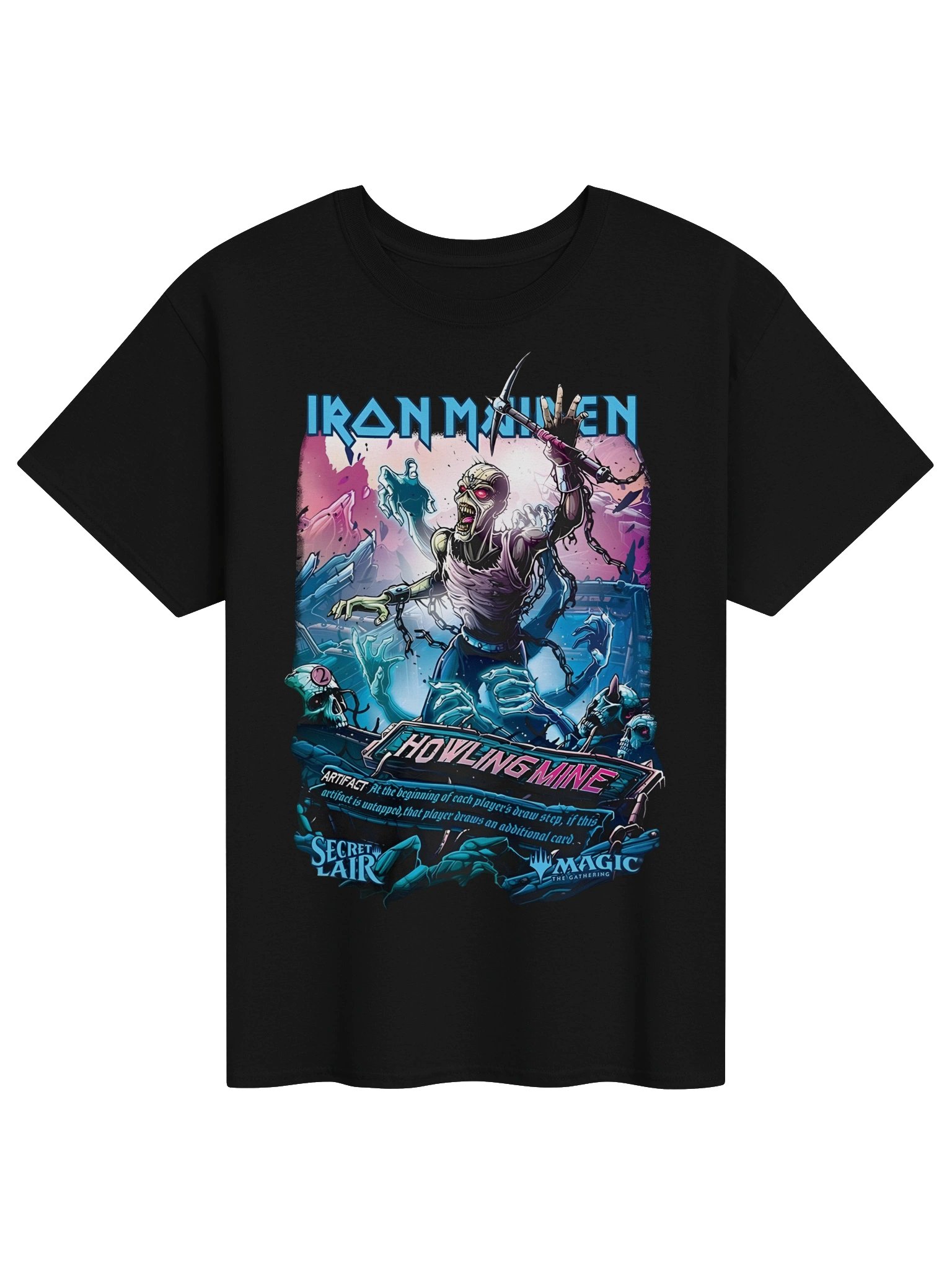 Iron Maiden X Magic: The Gathering Howling Mine Eddie T-Shirt product image (1)