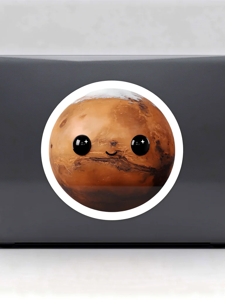 Official Mars Sticker: The Red Planet Explorer Edition product image (3)