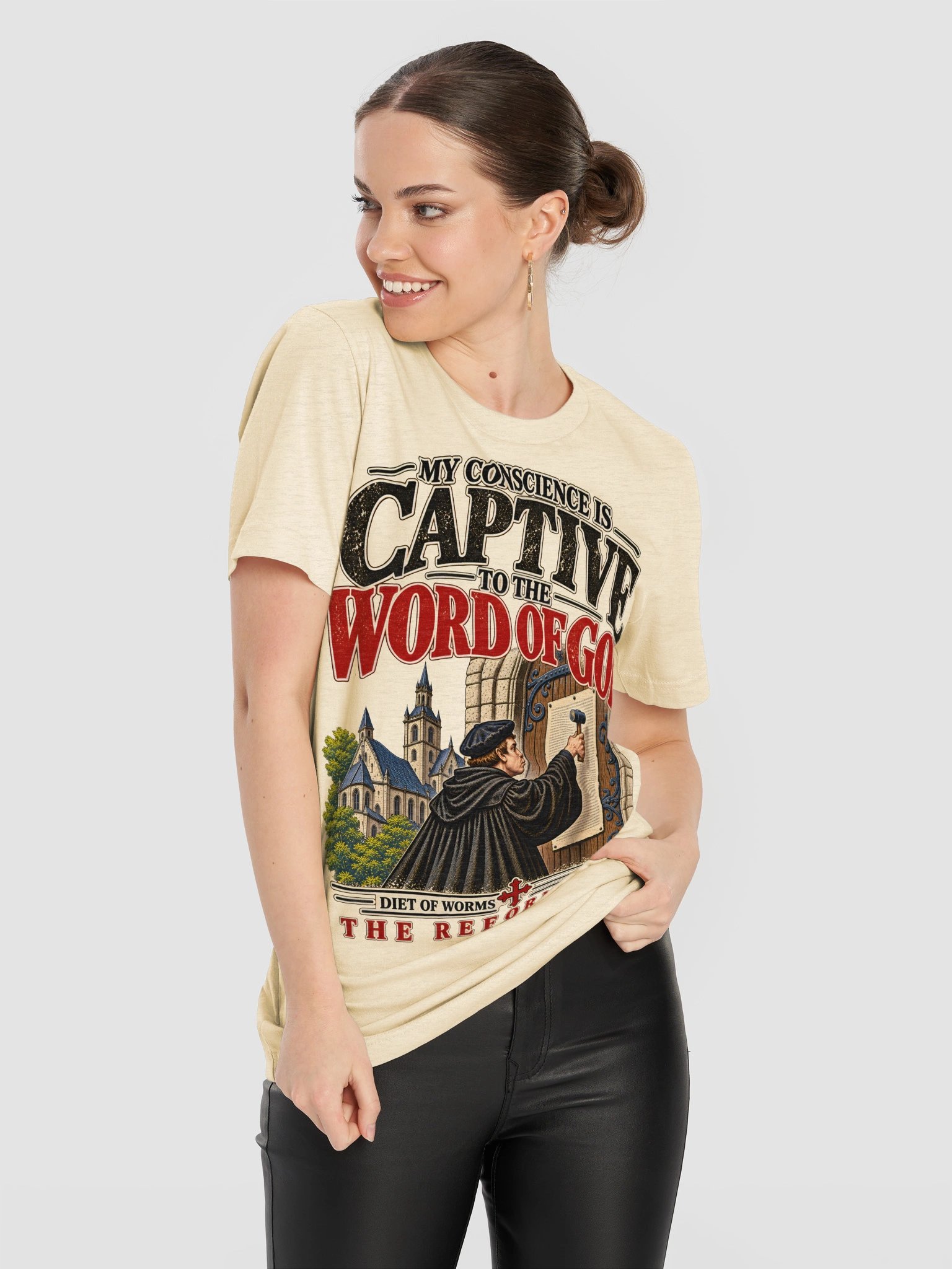 Here I Stand — Captive to the Word | Reformation T-Shirt product image (53)