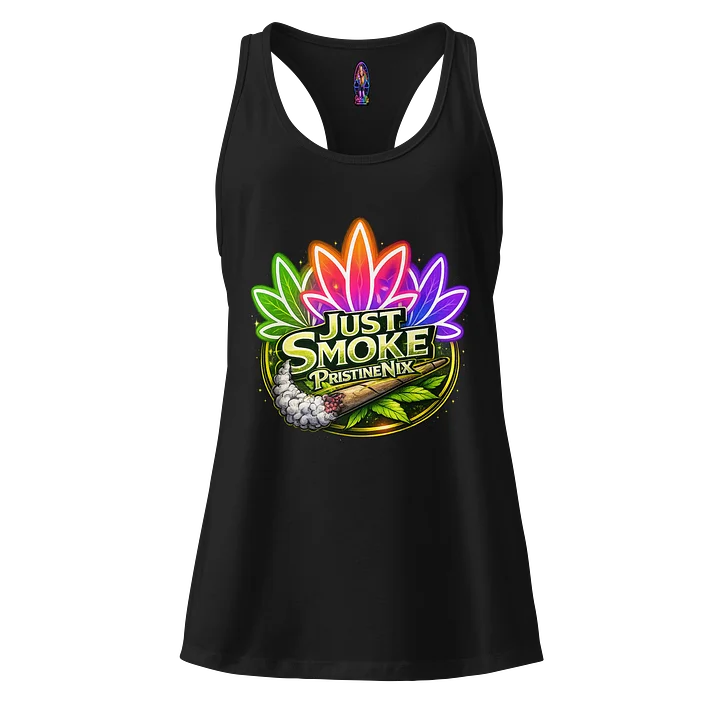 Just Smoke! Racer Tank product image (1)