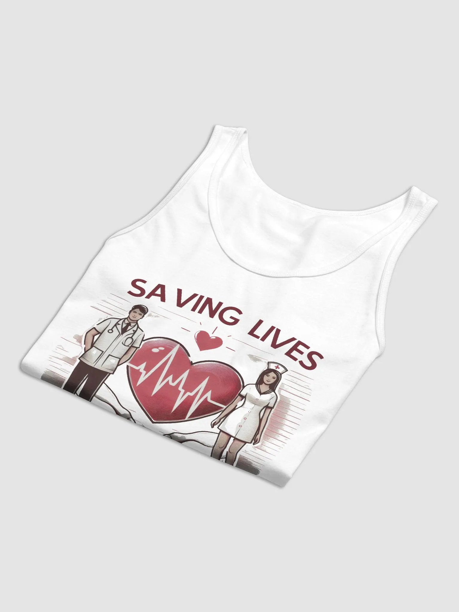 One Heartbeat at a Time Tank product image (6)