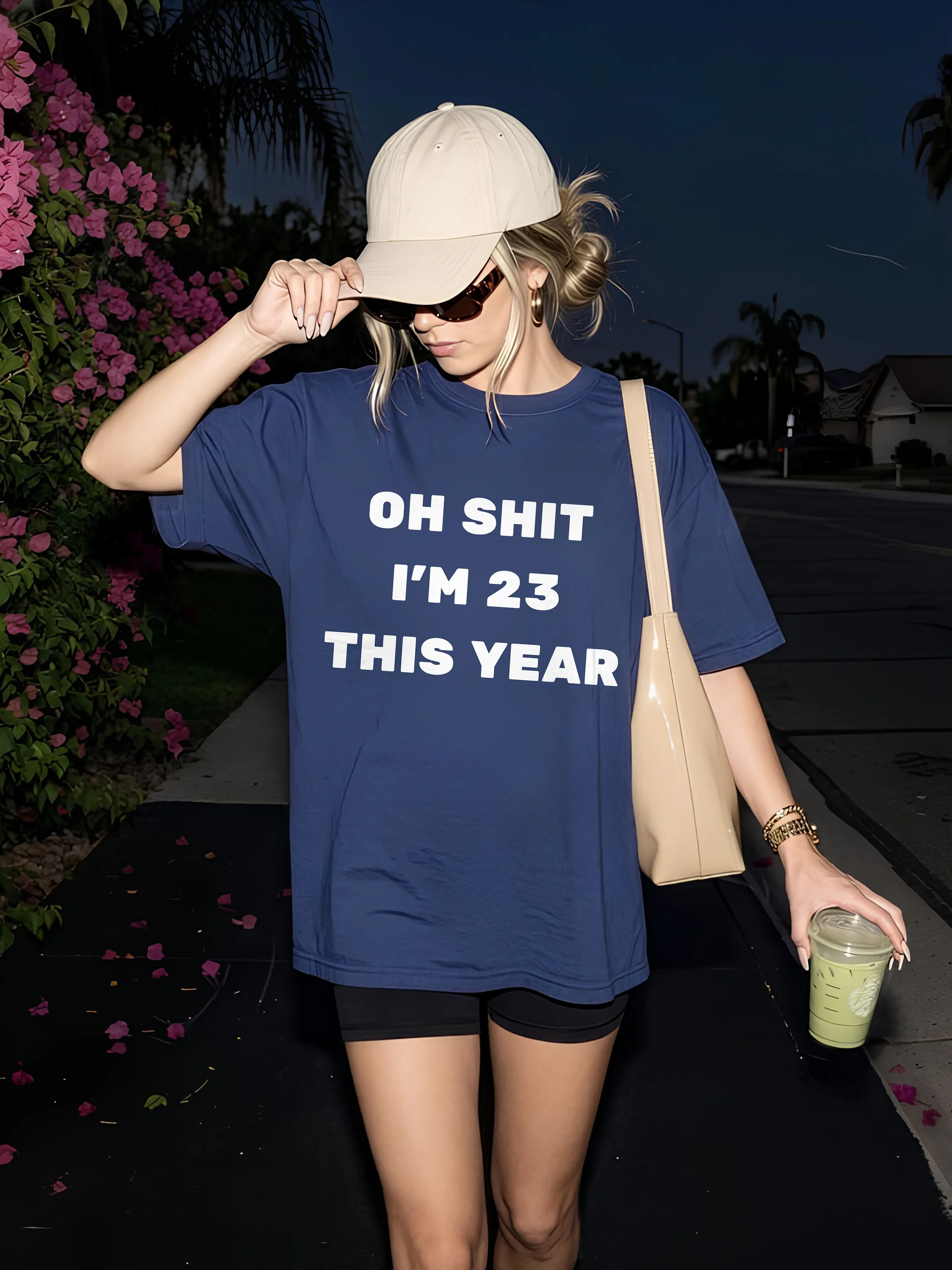 Oh Shit I'm 23 This Year T-shirt product image (1)