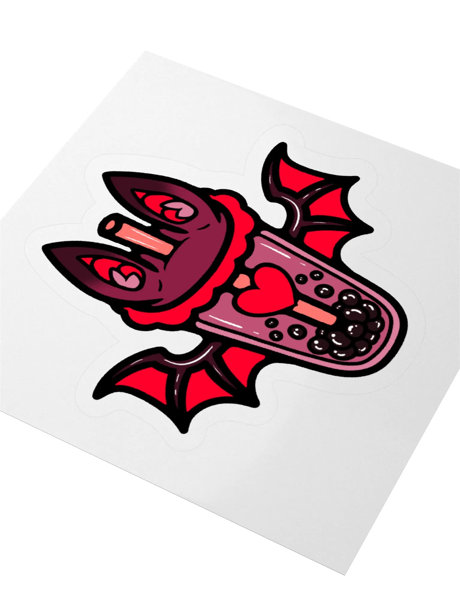MatchaEXE Red Bobat Sticker product image (7)