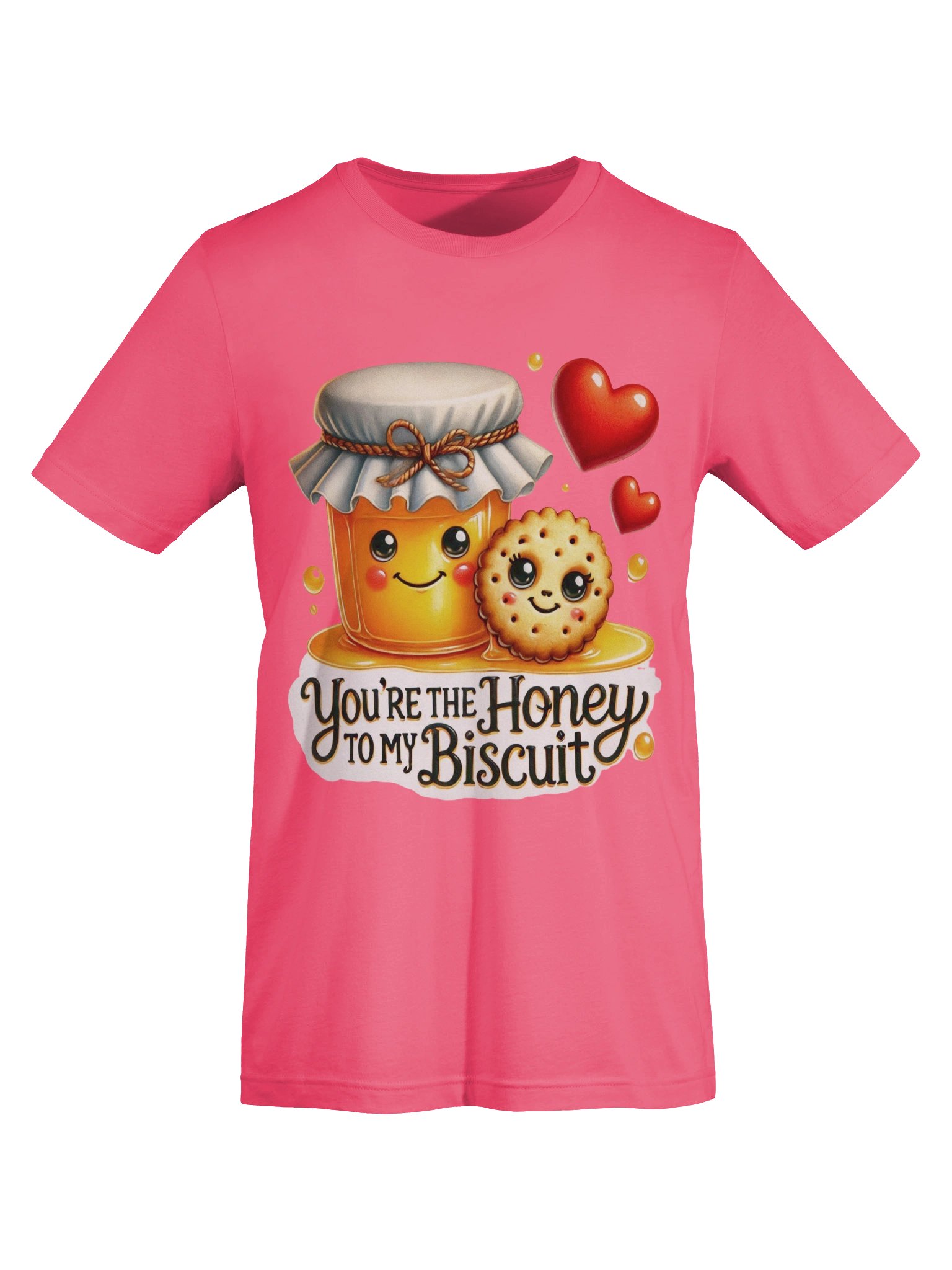 You're the Honey to my Biscuit Graphic Tee: Sweet Duo Love T-Shirt product image (33)