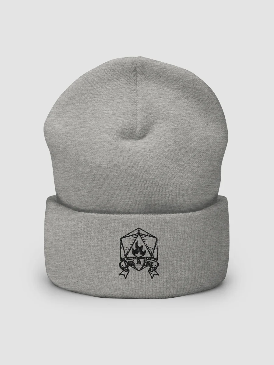 Dice and Fire Beanie (Light Colours) product image (1)