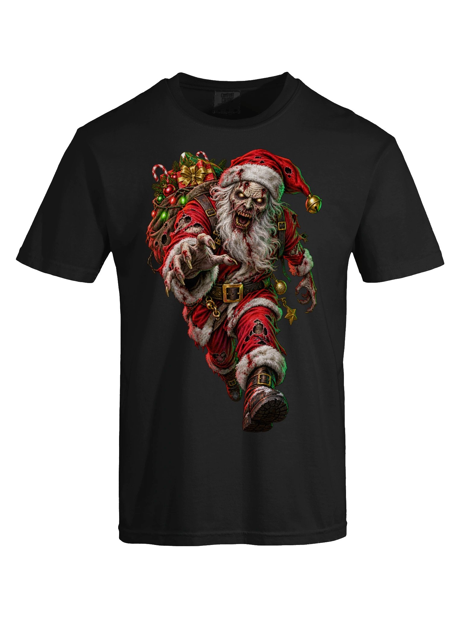 Bloodthirsty Santa Horror Tee product image (64)
