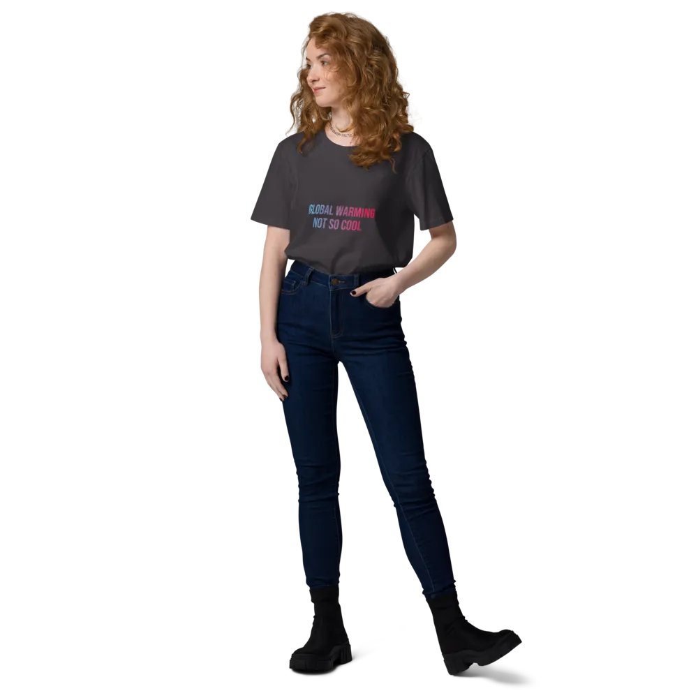 Global Warming Distorted Reality Organic Tee product image (178)