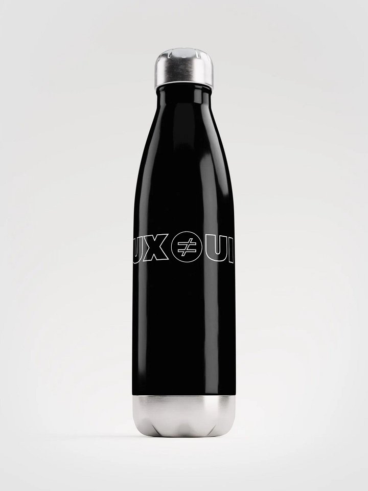 UX ≠ UI Stainless Steel Water Bottle product image (1)