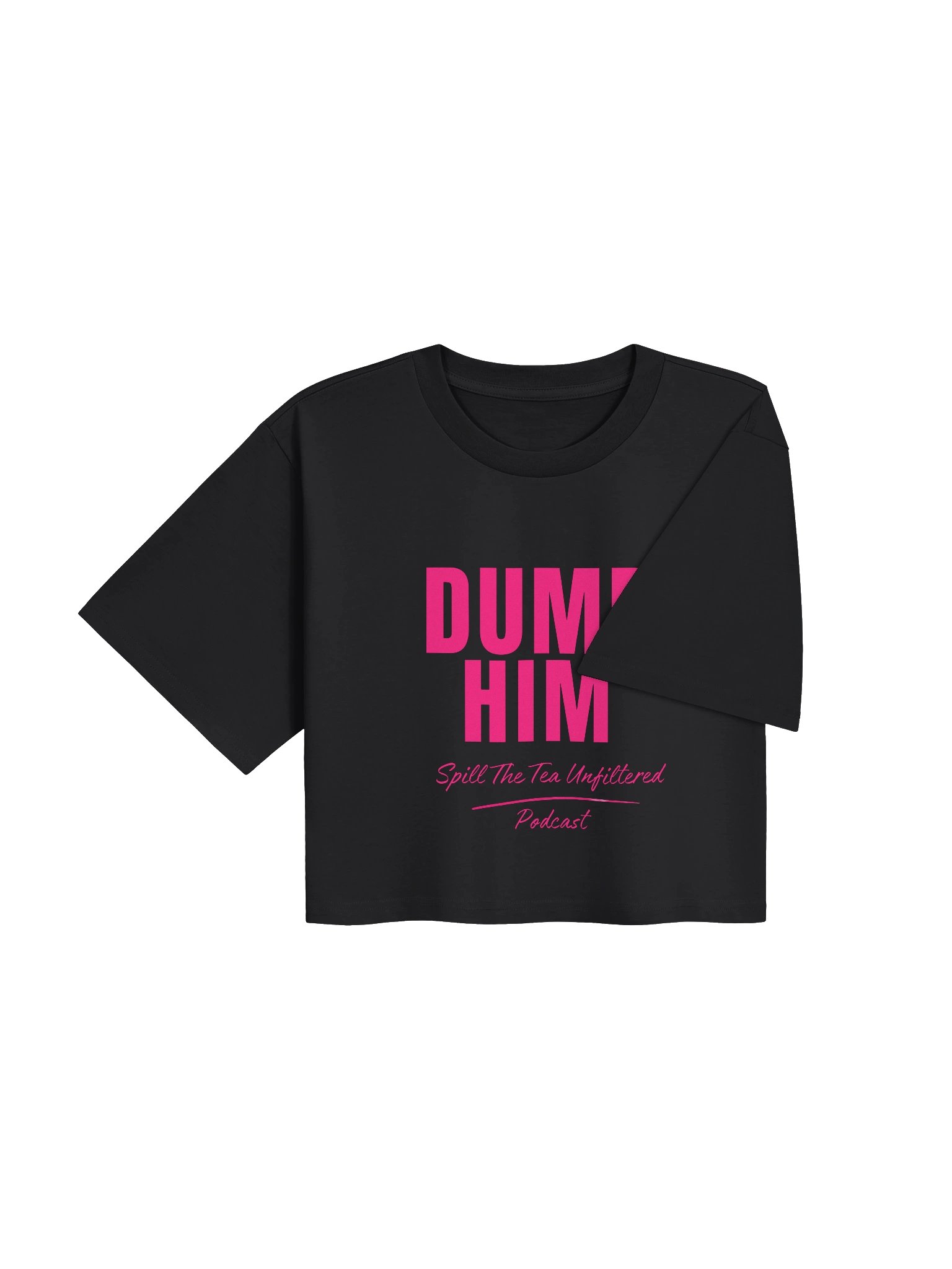 Dump Him Podcast Crop Tee product image (18)