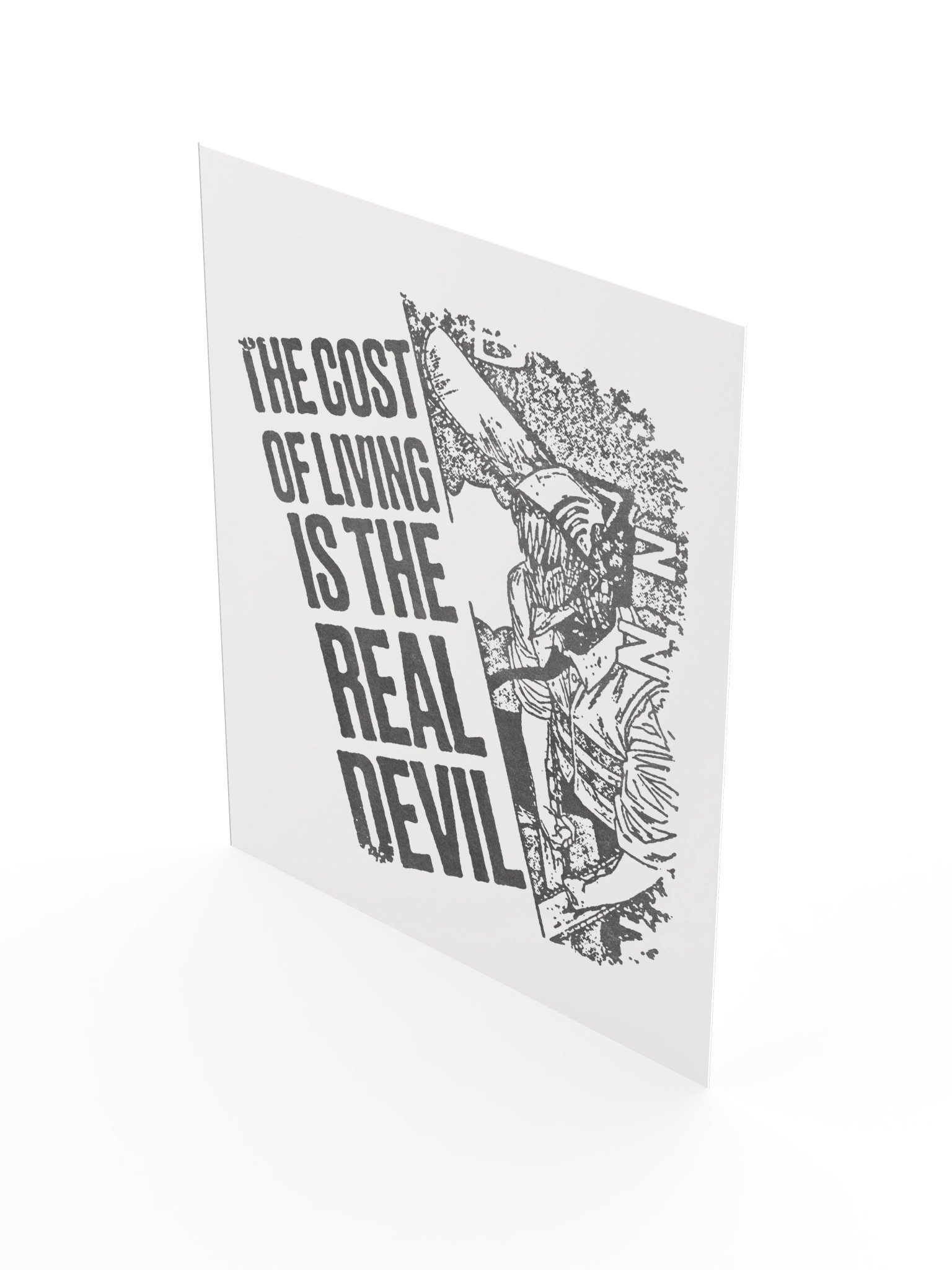 COST OF LIFE ! Art Print. product image (3)