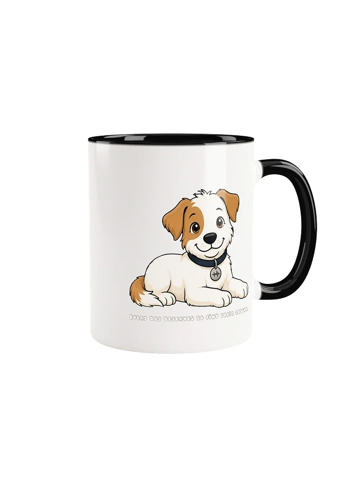 Sonance Dog Ceramic Mug with Colour Inside (Laying Down) product image (1)