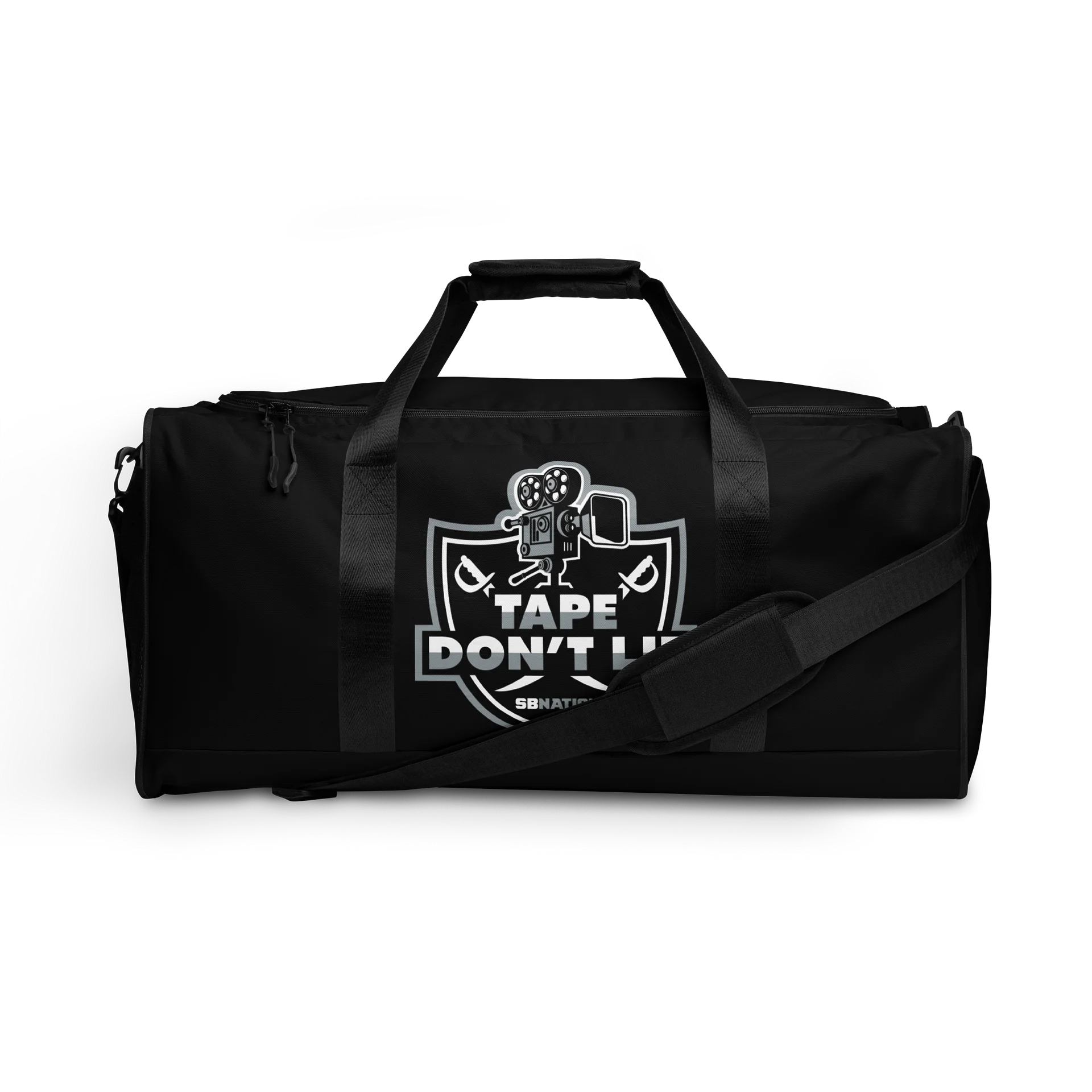 TDL BLACK DUFFLE BAG product image (1)