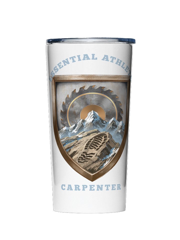 Shield Series: Carpenter Edition (White) Tumbler product image (1)