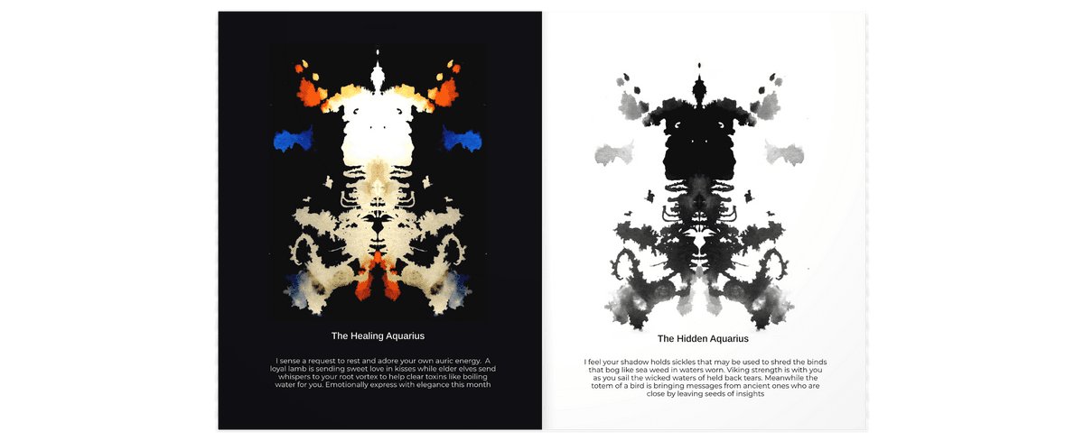 iScry vol. 1 ZODIAC SIGNS | 48 inkblots | eBook/PDF product image (5)