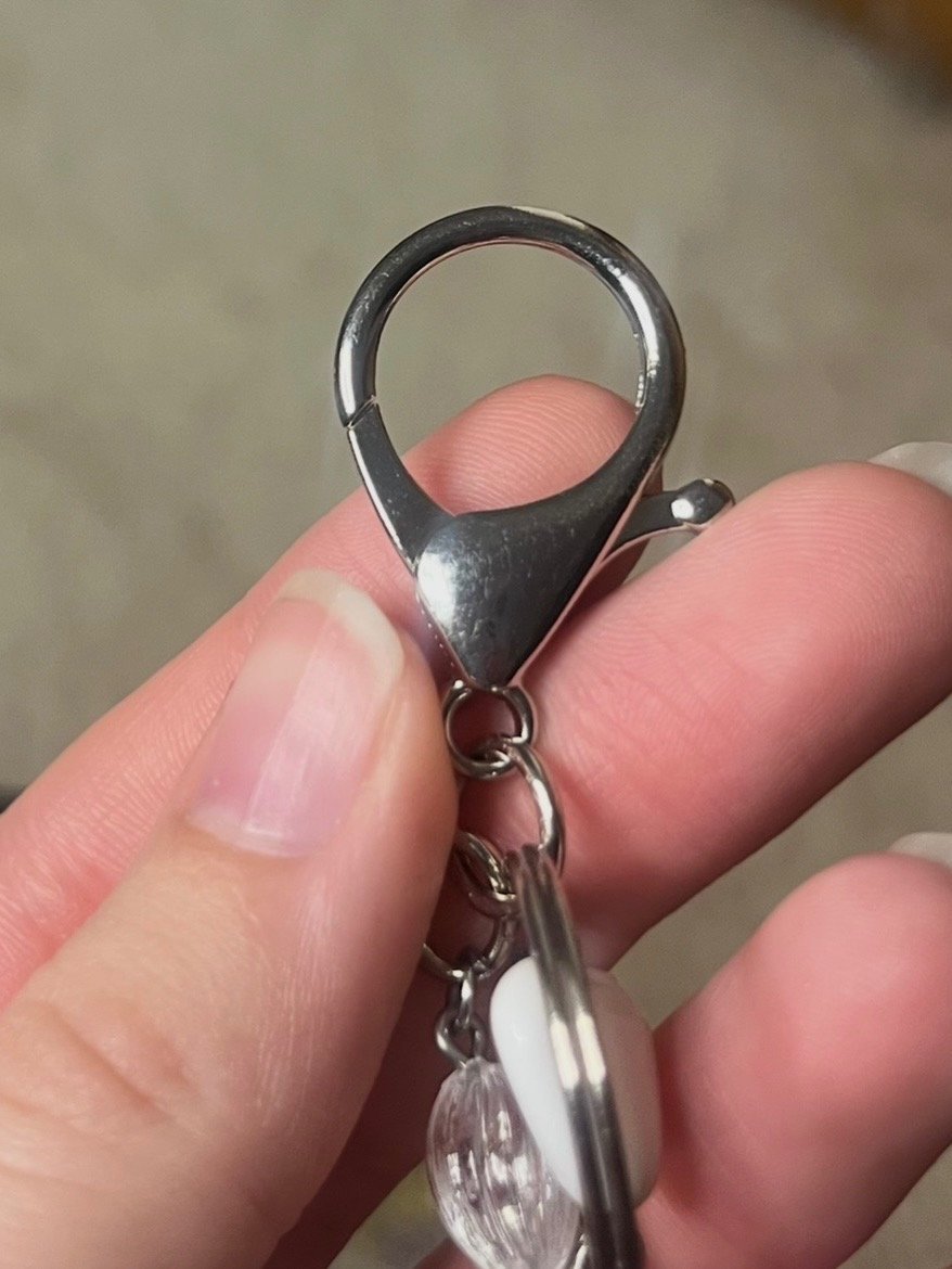 Twin Roses Deluxe Bag Charm product image (13)