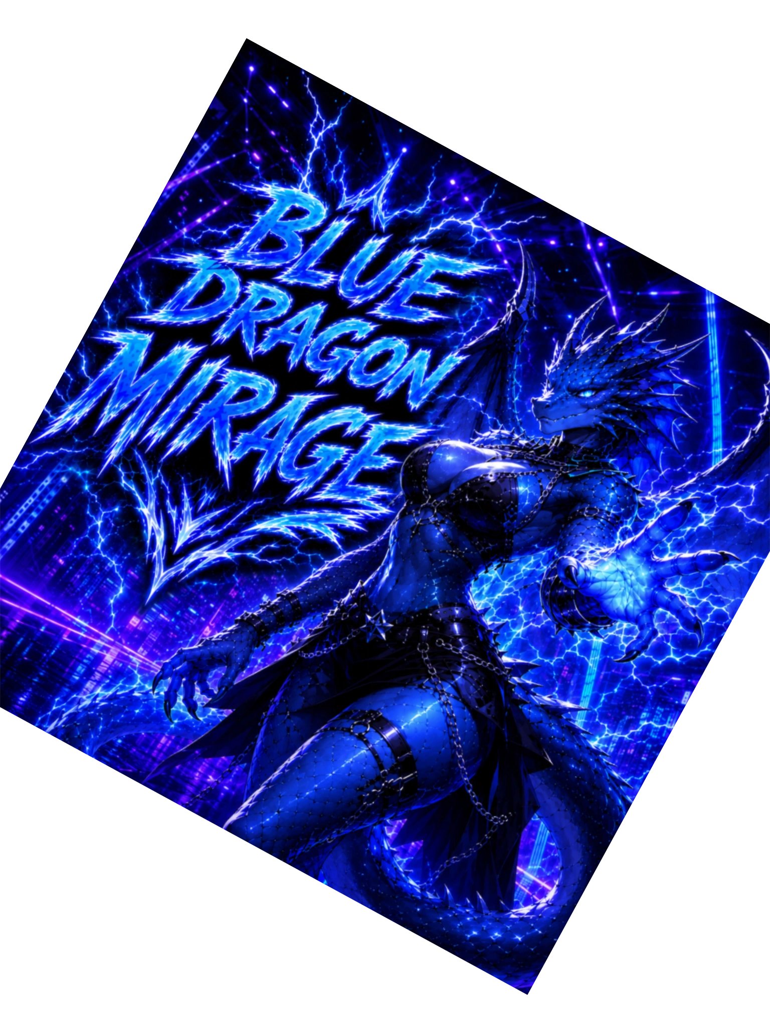 Blue Dragon Mirage Sticker product image (5)