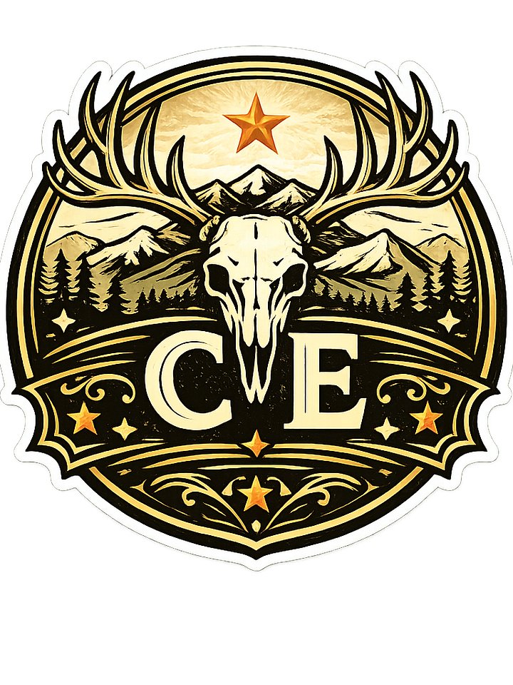 CE Deer Sticker product image (1)