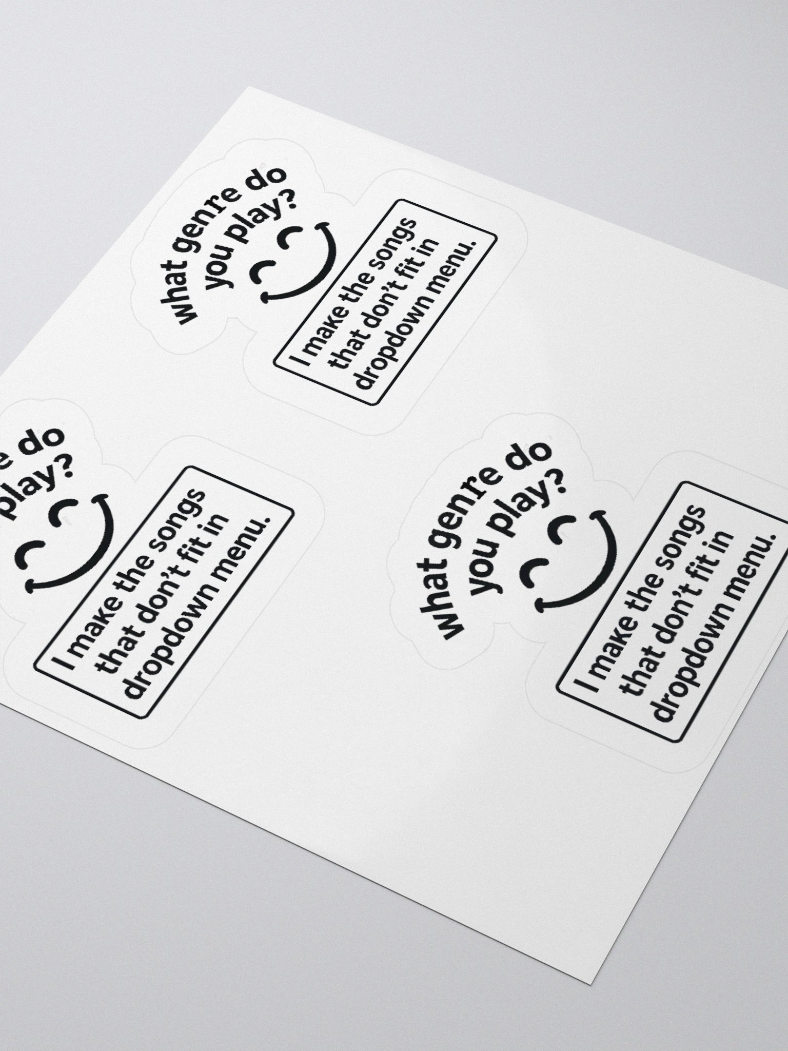 Genre-Defying Sticker Set product image (3)