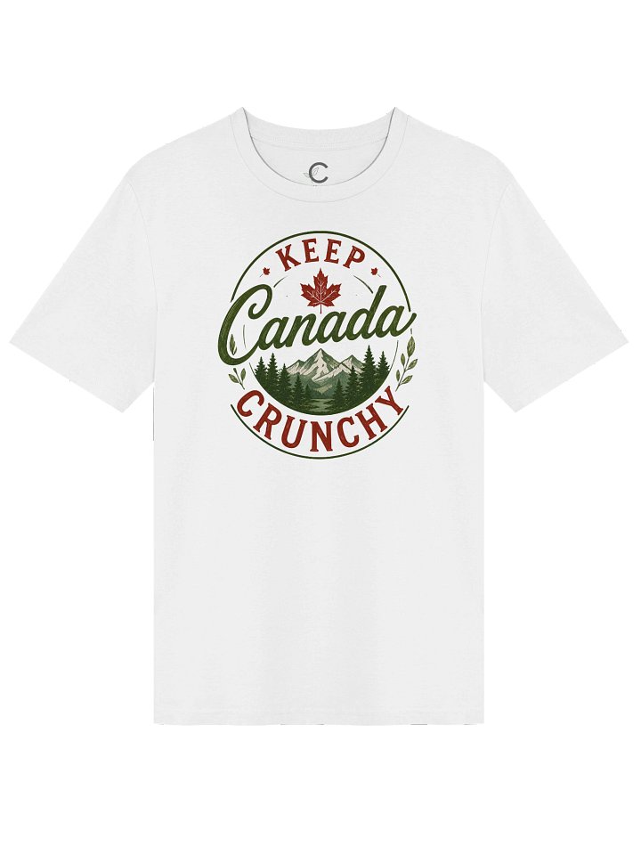 Canada Day: "Keep Canada Crunchy" Organic T-Shirt product image (2)