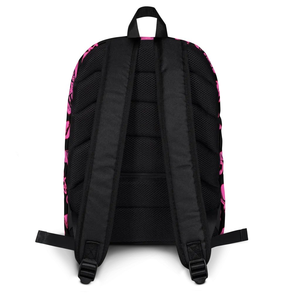 A8M - Ghosts On The Block Never Sleep Bookbag (Pink November) product image (6)