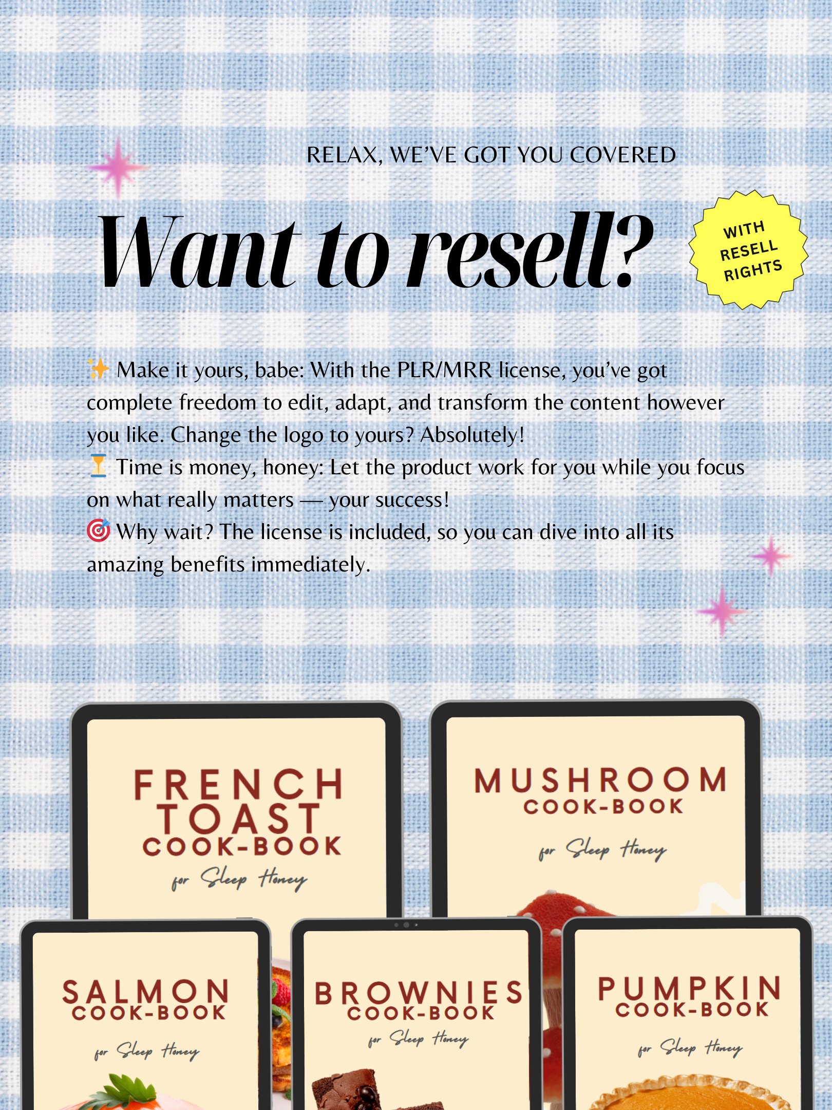 CookBook Bundle 100 Digital CookBook With Resell Rights product image (9)