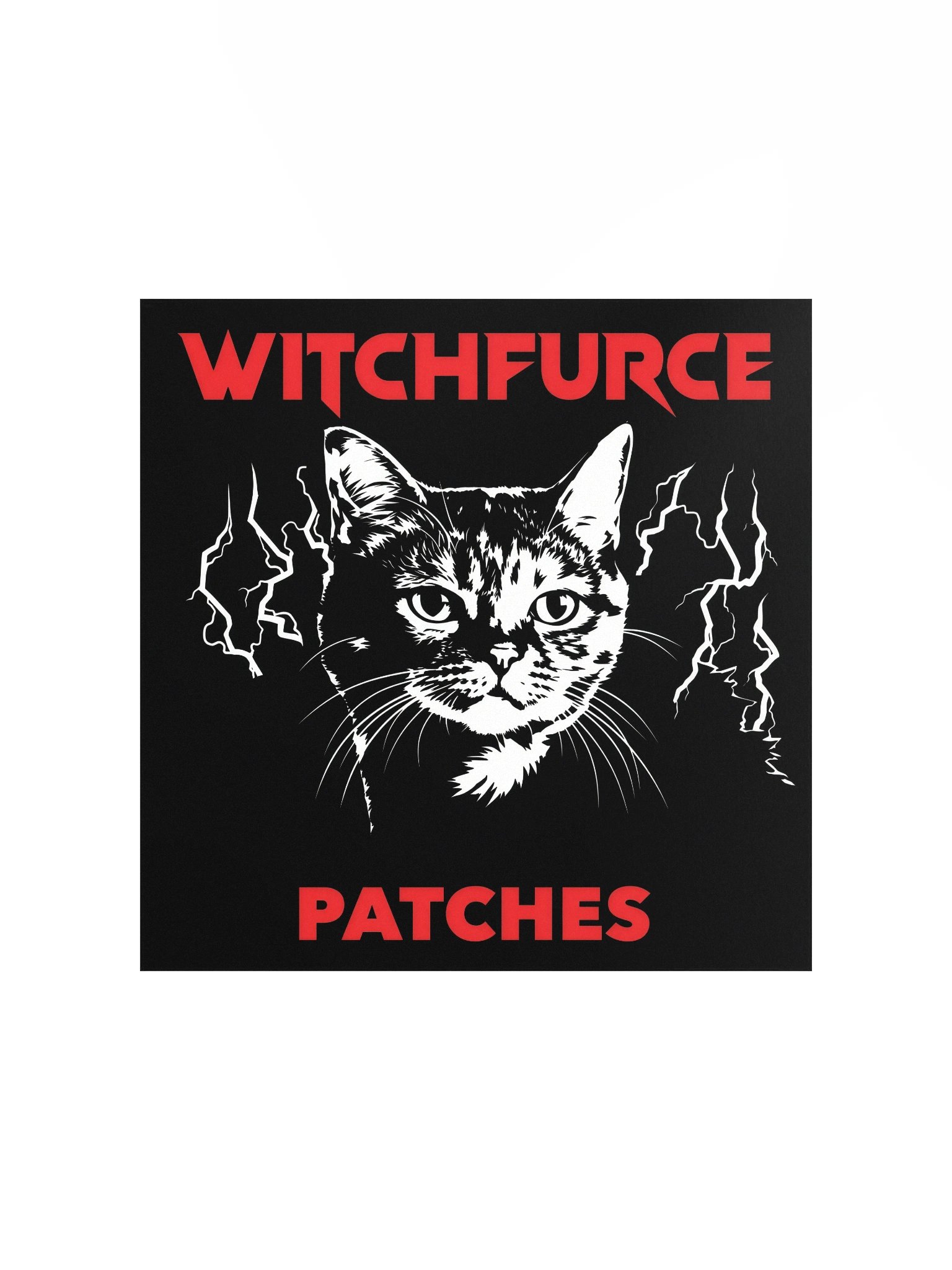 Cats and Metal — Witchfurce Patches Poster product image (1)