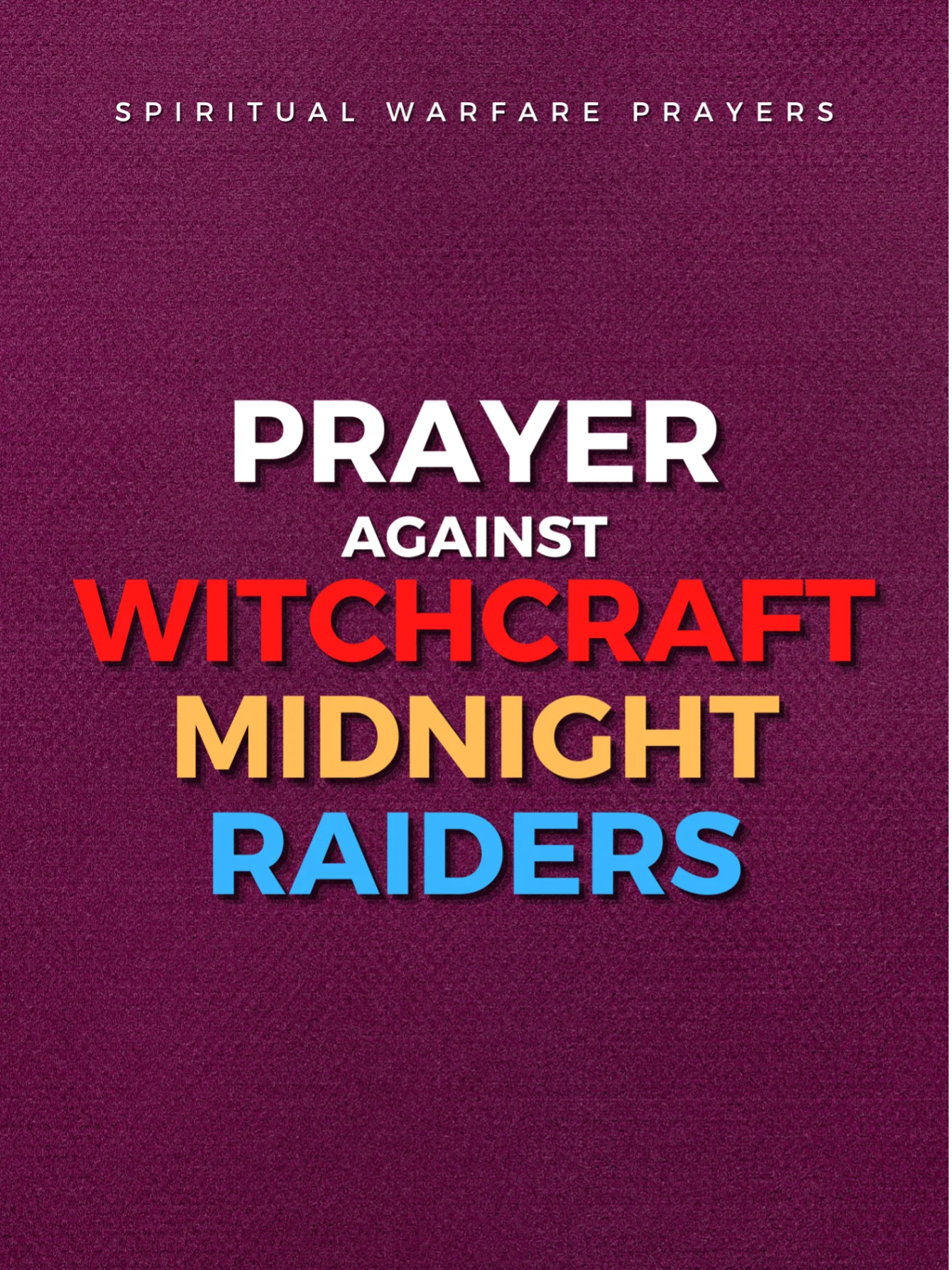 Prayer Against Midnight Raiders product image (1)