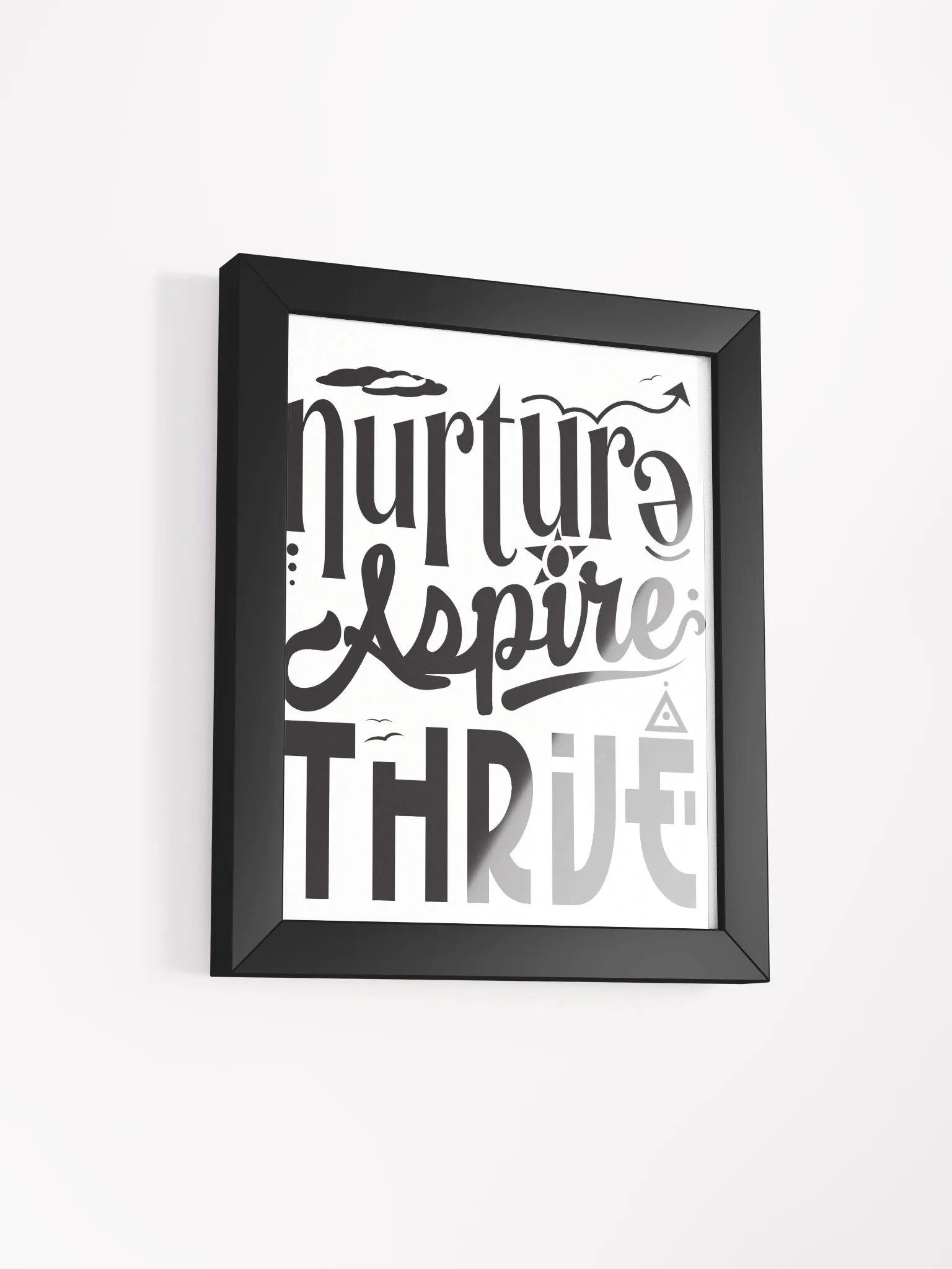"Nurture Aspire THRIVE" Poster product image (31)